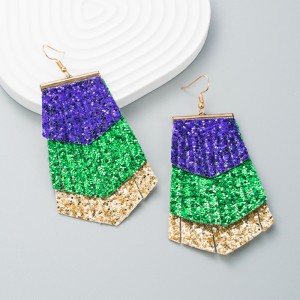 Fashion Jewelry Leather Earrings For Women YWHME-83 