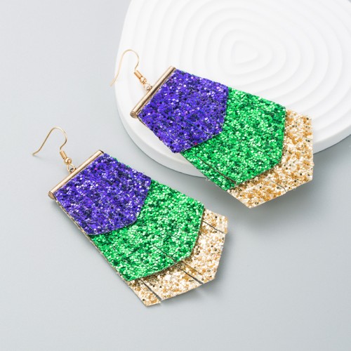 Fashion Jewelry Leather Earrings For Women YWHME-83