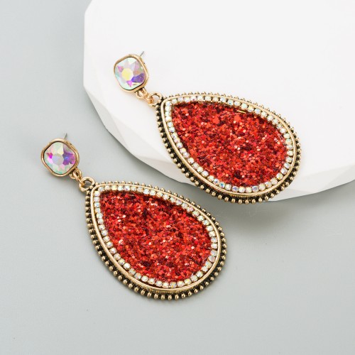 Fashion Jewelry Leather Earrings For Women YWHME-86