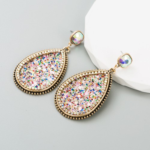 Fashion Jewelry Leather Earrings For Women YWHME-86