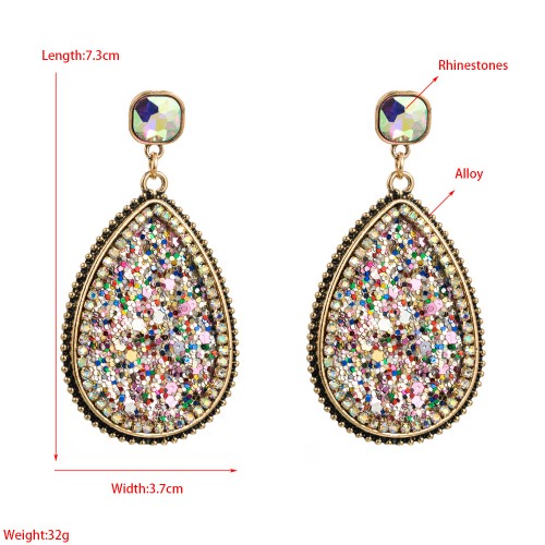 Fashion Jewelry Leather Earrings For Women YWHME-86