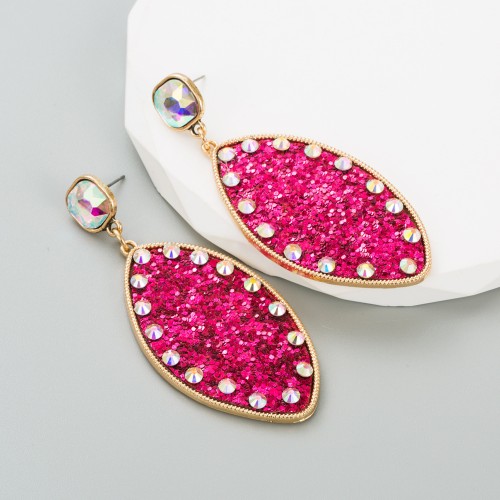 Fashion Jewelry Leather Earrings For Women YWHME-87