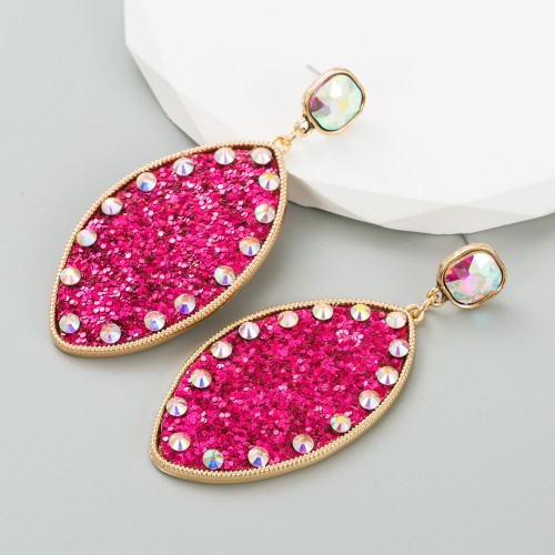 Fashion Jewelry Leather Earrings For Women YWHME-87