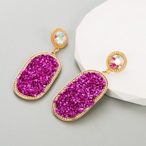 Fashion Jewelry Leather Earrings For Women YWHME-88