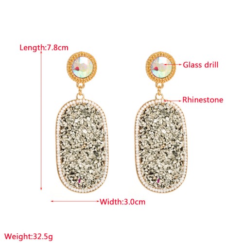 Fashion Jewelry Leather Earrings For Women YWHME-88