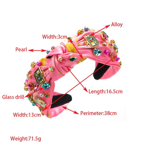 Fashion Jewelry Cloth Headbands For Women YWHMH-81