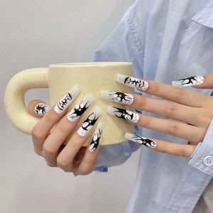 Fashion Long Handmade Press-On Nails For Women BVNL-151 