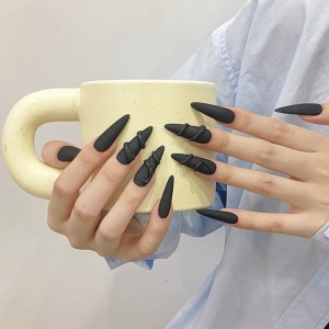 Fashion Long Handmade Press-On Nails For Women BVNL-70 