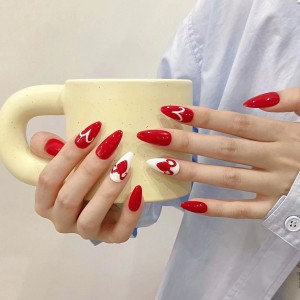 Fashion Medium Handmade Press-On Nails For Women BVNM-82 