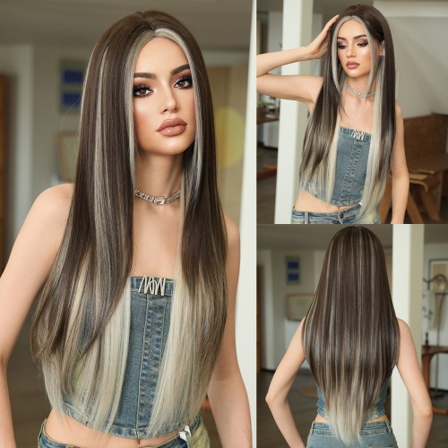 Fashion Long Synthetic Wigs For Women SLDLH-02