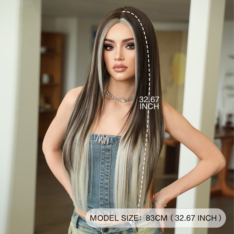 Fashion Long Synthetic Wigs For Women SLDLH-02 