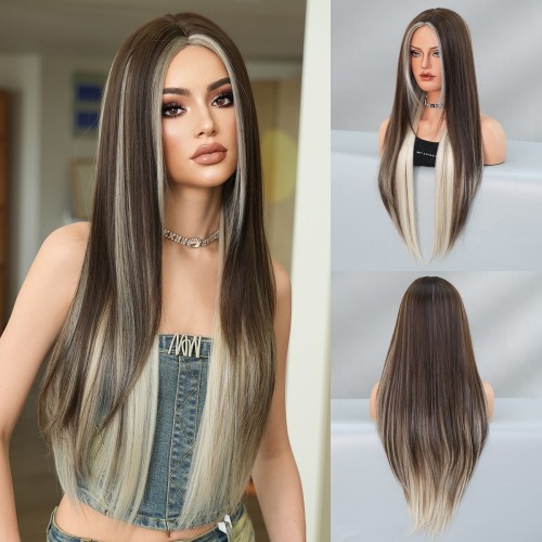 Fashion Long Synthetic Wigs For Women SLDLH-02