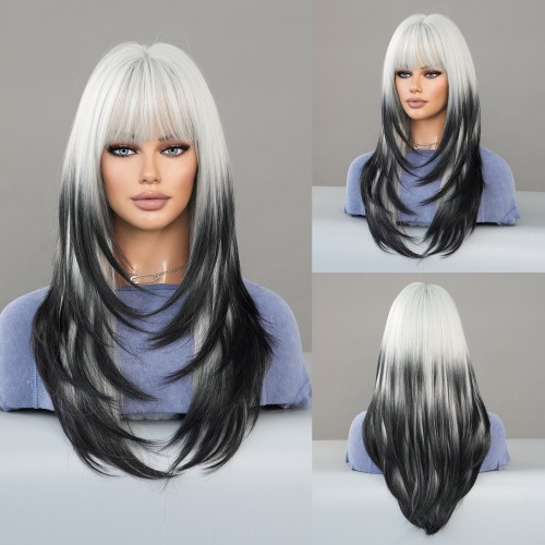 Fashion Long Synthetic Wigs For Women SLDLH-03