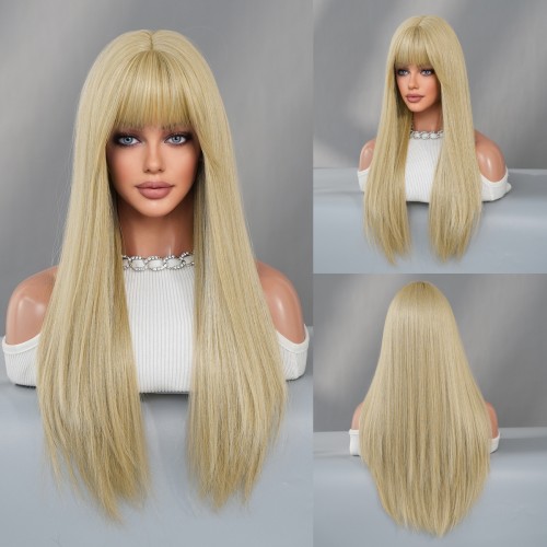 Fashion Long Synthetic Wigs For Women SLDLH-04