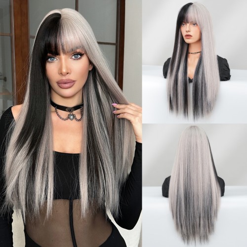 Fashion Long Synthetic Wigs For Women SLDLH-04