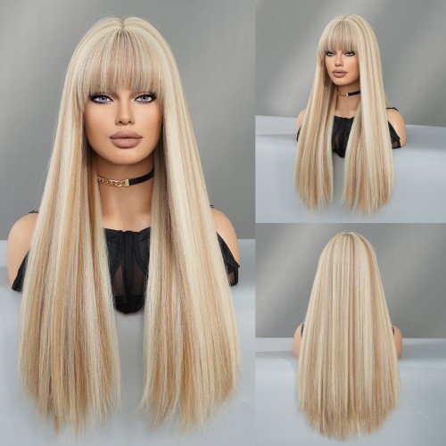 Fashion Long Synthetic Wigs For Women SLDLH-04