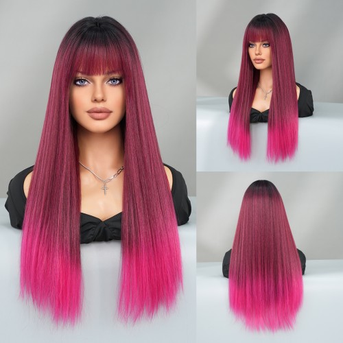 Fashion Long Synthetic Wigs For Women SLDLH-04