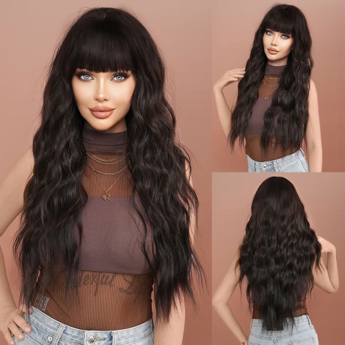 Fashion Long Synthetic Wigs For Women SLDLH-05