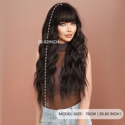 Fashion Long Synthetic Wigs For Women SLDLH-05