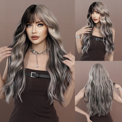 Fashion Long Synthetic Wigs For Women SLDLH-06