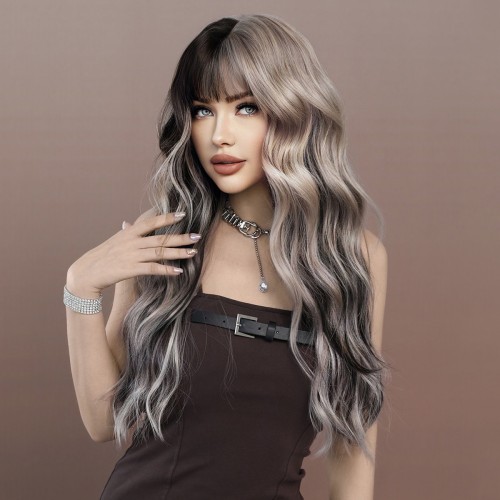 Fashion Long Synthetic Wigs For Women SLDLH-06