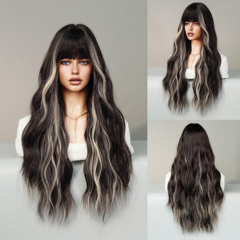 Fashion Long Synthetic Wigs For Women SLDLH-06 