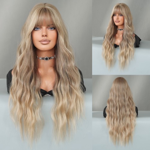 Fashion Long Synthetic Wigs For Women SLDLH-06