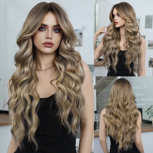 Fashion Long Synthetic Wigs For Women SLDLH-07