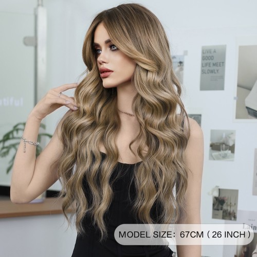 Fashion Long Synthetic Wigs For Women SLDLH-07