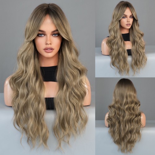 Fashion Long Synthetic Wigs For Women SLDLH-07