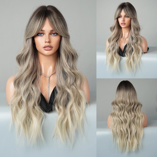 Fashion Long Synthetic Wigs For Women SLDLH-07