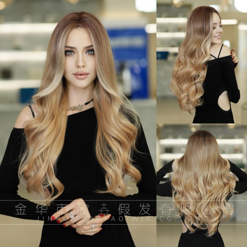 Fashion Long Synthetic Wigs For Women SLDLH-08