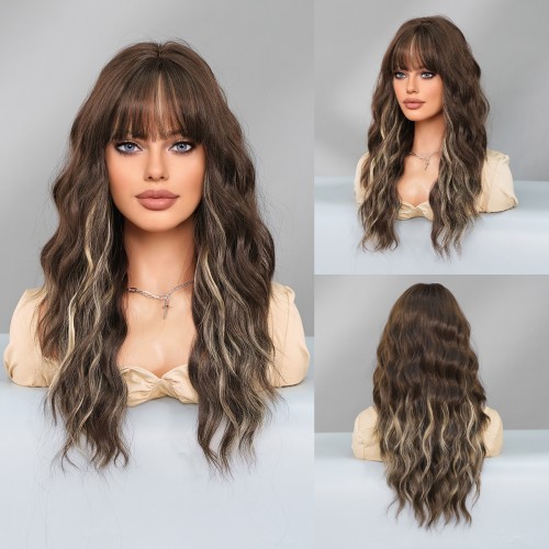 Fashion Long Synthetic Wigs For Women SLDLH-09