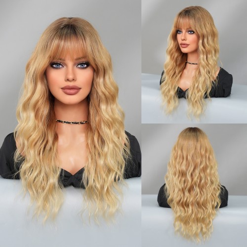 Fashion Long Synthetic Wigs For Women SLDLH-09