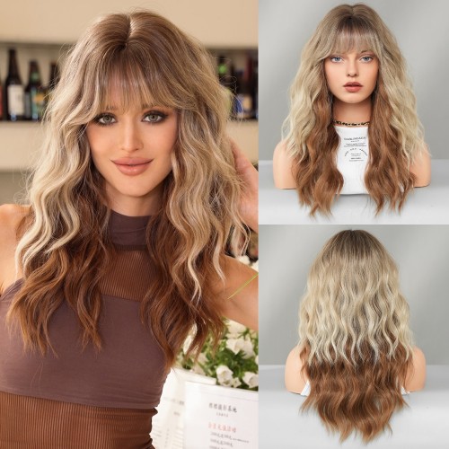 Fashion Long Synthetic Wigs For Women SLDLH-09