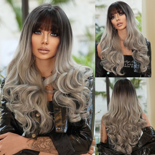 Fashion Long Synthetic Wigs For Women SLDLH-10