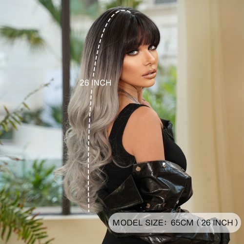 Fashion Long Synthetic Wigs For Women SLDLH-10