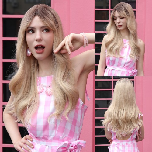 Fashion Long Synthetic Wigs For Women SLDLH-106