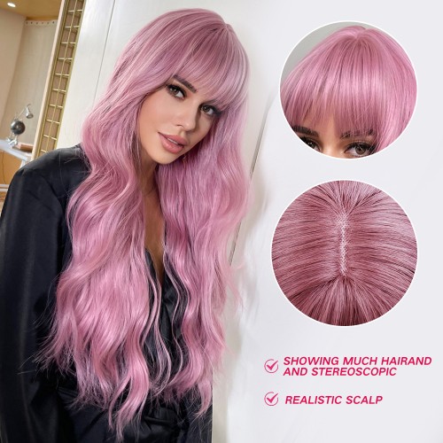 Fashion Long Synthetic Wigs For Women SLDLH-112