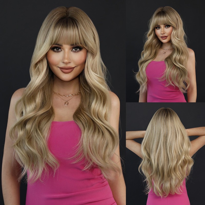 Fashion Long Synthetic Wigs For Women SLDLH-14