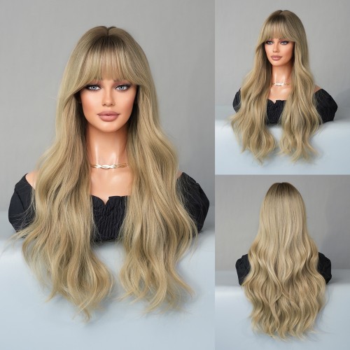 Fashion Long Synthetic Wigs For Women SLDLH-14