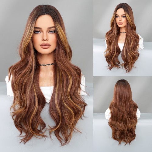 Fashion Long Synthetic Wigs For Women SLDLH-16