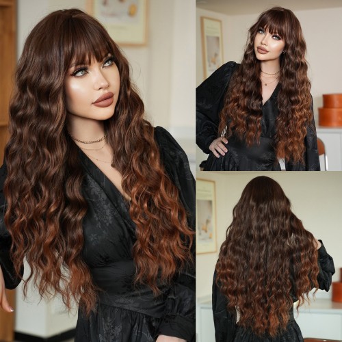 Fashion Long Synthetic Wigs For Women SLDLH-17