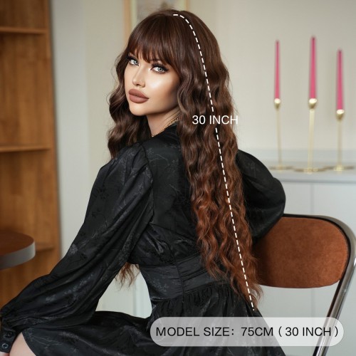 Fashion Long Synthetic Wigs For Women SLDLH-17