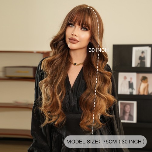 Fashion Long Synthetic Wigs For Women SLDLH-20