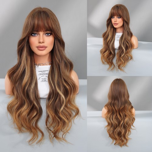 Fashion Long Synthetic Wigs For Women SLDLH-20