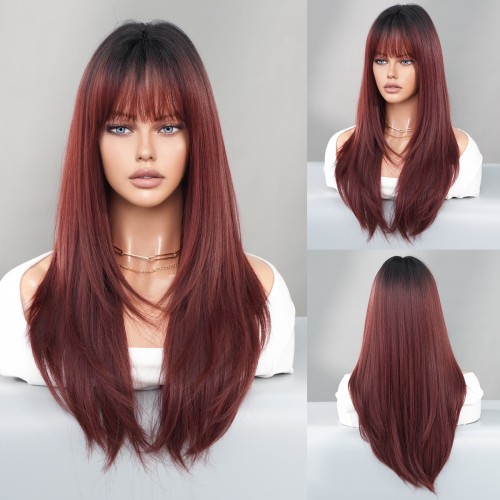 Fashion Long Synthetic Wigs For Women SLDLH-23