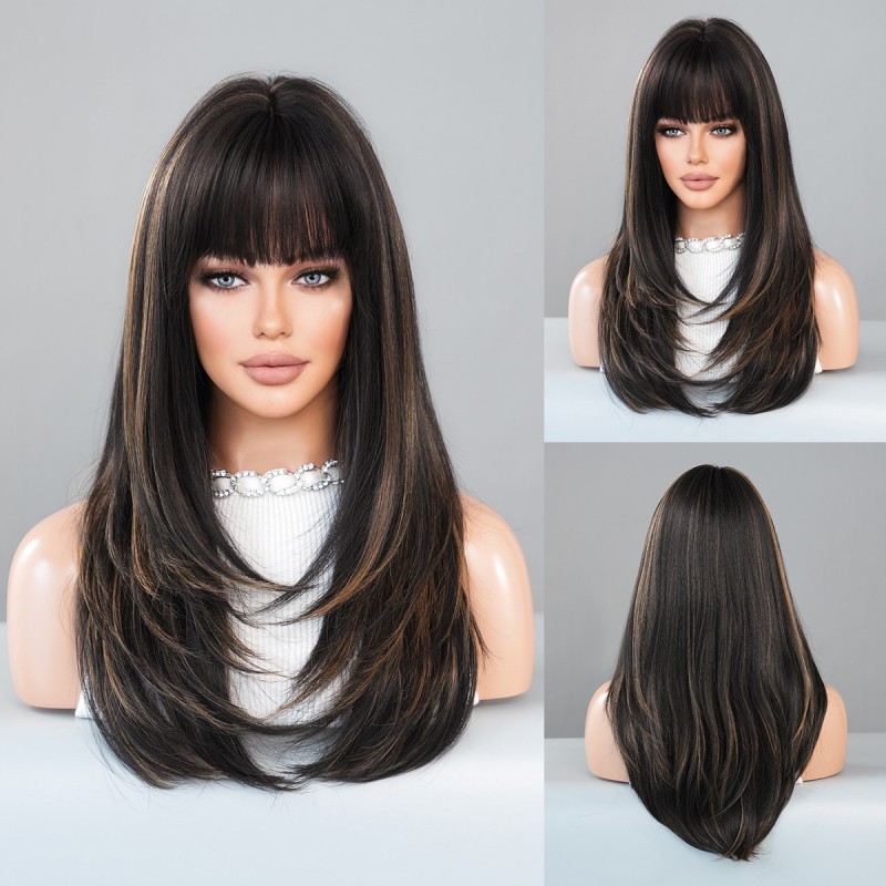 Fashion Long Synthetic Wigs For Women SLDLH-23 