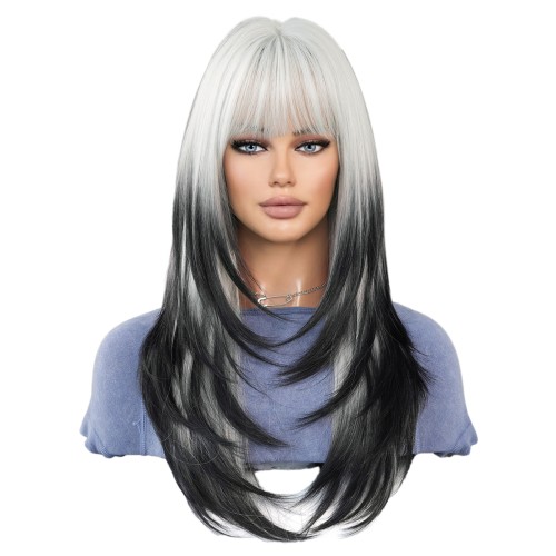 Fashion Long Synthetic Wigs For Women SLDLH-28