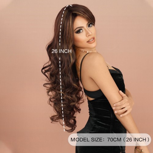 Fashion Long Synthetic Wigs For Women SLDLH-34